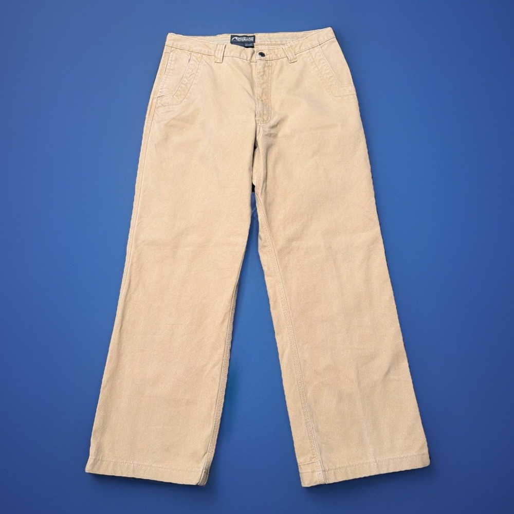 Mountain Khakis Original‎ Pants Canvas Beige Hiking Mens Size 34x29